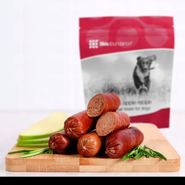 #Tiffanyplate for #dogtreats
Pork & Apple Sausage Treats
As always, there are no artificial flavors, colors or fillers in our premium sausage dog treats. So go ahead and cut these links into pieces to train or treat your sweet companion. Trust us, they’ll go crazy for them.
*Never RECALLED
*Easy online ordering
*Ships right to your door
Each resealable 5.5 oz. bag contains approximately 10 links and each 11 oz. bag contains approximately 20 links.
#dogtreats
#lifesabundance
#dogsofinstagram
#smallbusinessowners