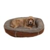 comfy cup dog bed chocolate