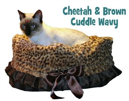 snuggle bed cheetah