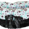 snuggle dog bed aqua dots