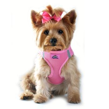 dog harness pink