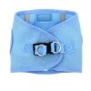 dog harness light blue