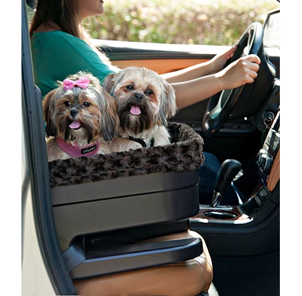 pet booster seat chocolate swirl 22"