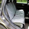 car seat back pet cover charcoal