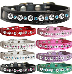 posh jeweled cat collar group