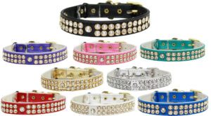 rhinestone cat collar group