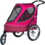 Petique all terrain stroller berry