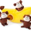 interactive monkey banana dog toy