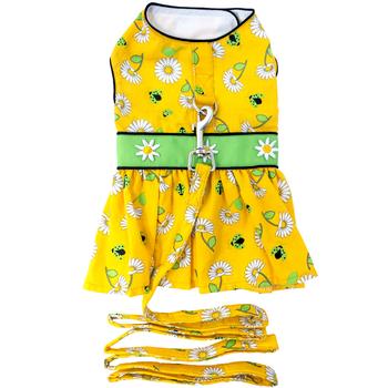 ladybug daisies dog dress