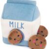 interactive dog toy milk cookies