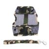 cool mesh dog harness camouflage