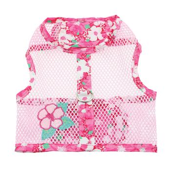 cool-mesh-dog-harness-hawaiian-hibiscus-pink