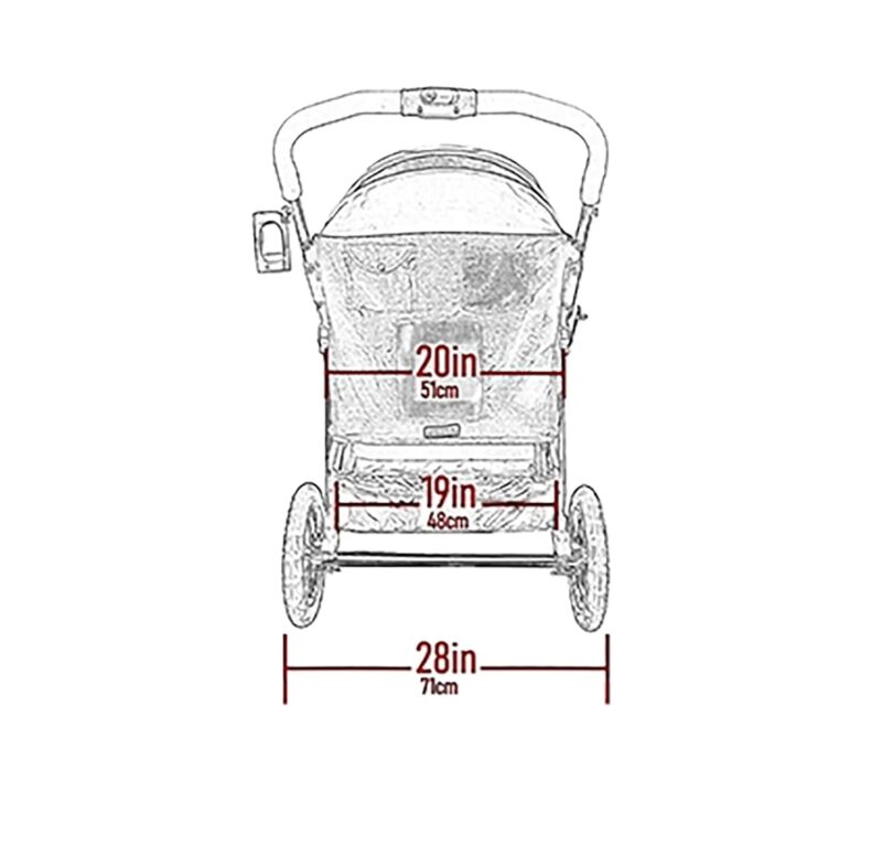 Pet Gear’s NO-ZIP Double Pet Stroller