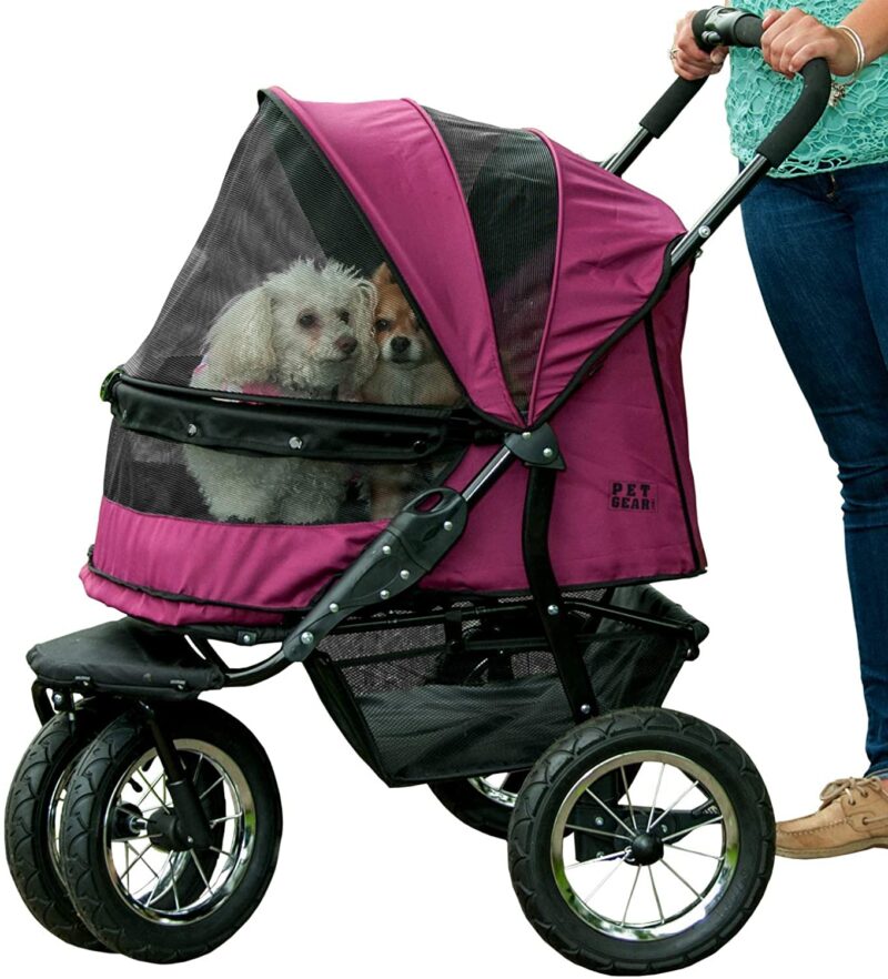 Pet Gear’s NO-ZIP Double Pet Stroller