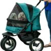 pet-gear-no-zip-double-stroller-pine-green