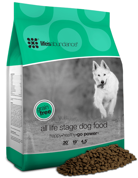 life's abundance grain free dog food