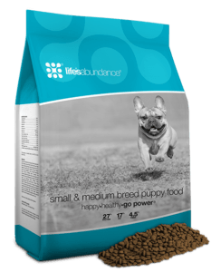 life's abundance small and medium puppy food