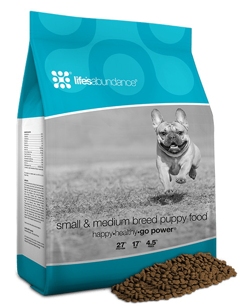 life's abundance small and medium puppy food