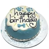 blue dog cake personalized