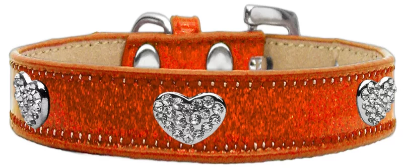 cat collar hearts red