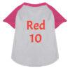 red font