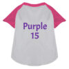 purple font
