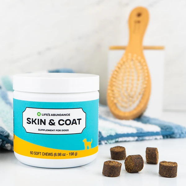dog supplement for skin & coat
