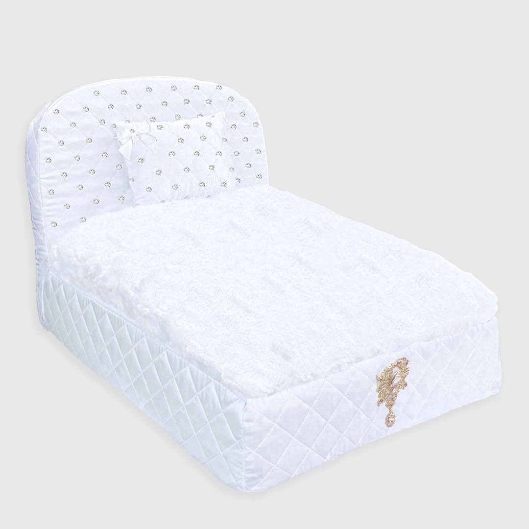 Glamour-Baby-Bed-Snow-Hello-Doggie-white