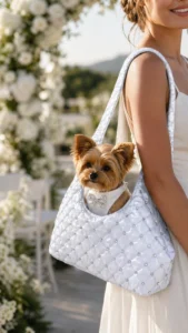 Glamour-Baby-Dog-Carrier-Snow-Hello-Doggie-wedding