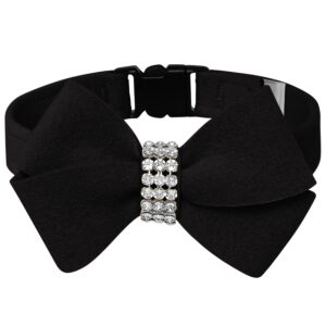 nouveau-bow-1-2-breakaway-cat-collar-black