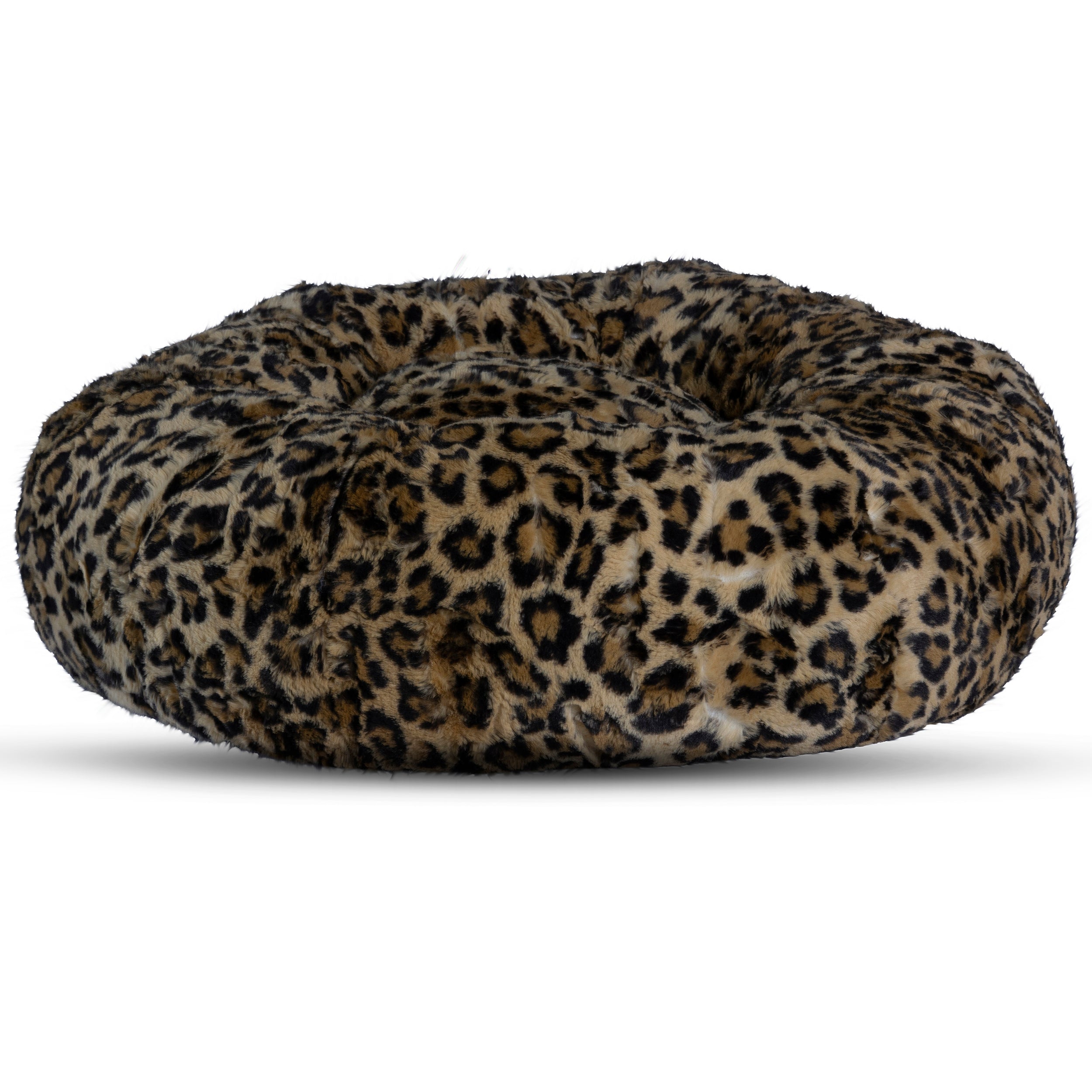 soft-cheetah-bed luxury cheetah cat bed