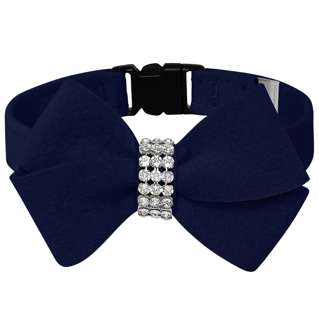 susan lanci black cat collar with bow