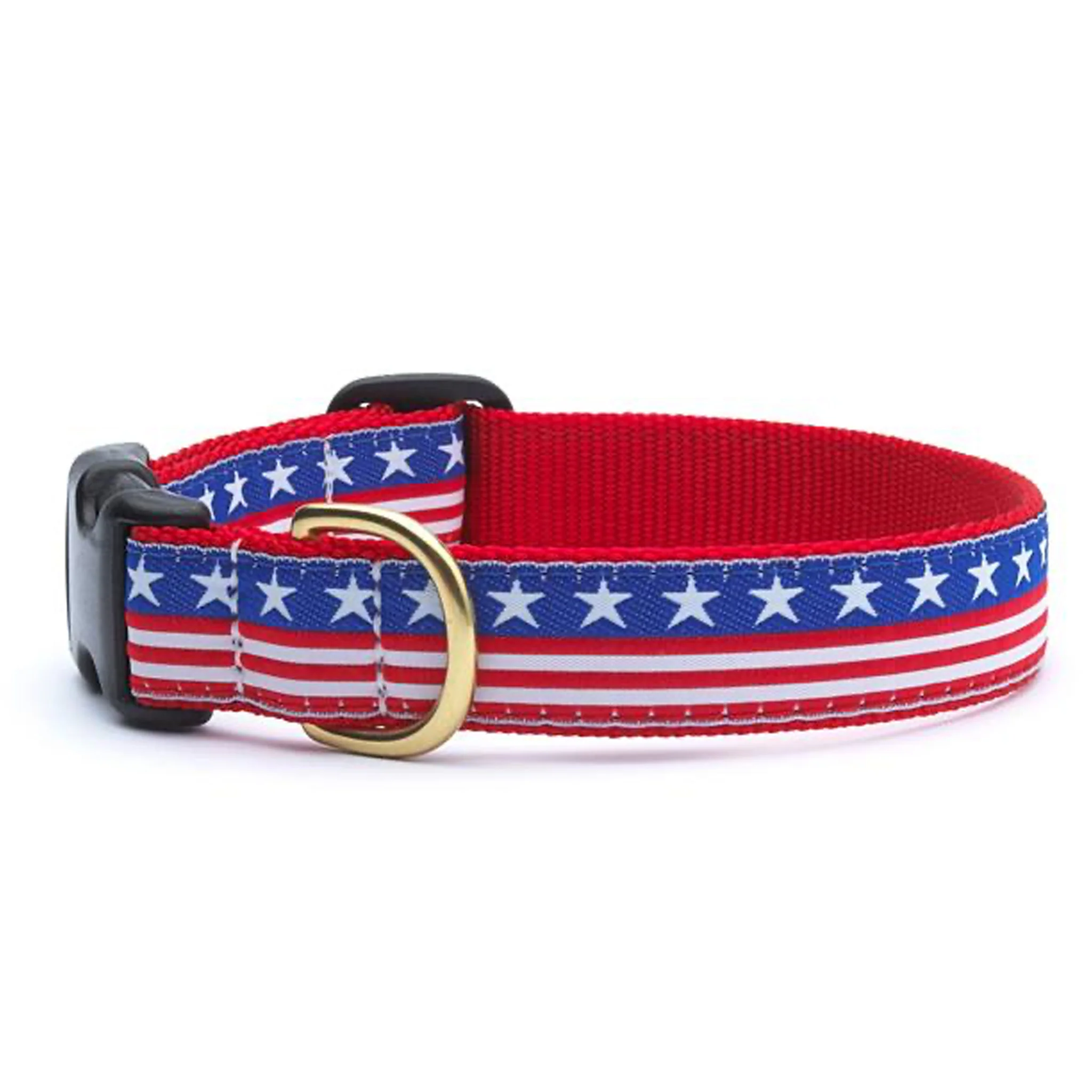 Stars and Stripes Dog Collar Stars & Stripes Summer Dog Collar & Leash Set